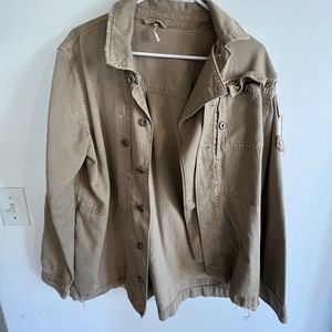 Free People military jacket